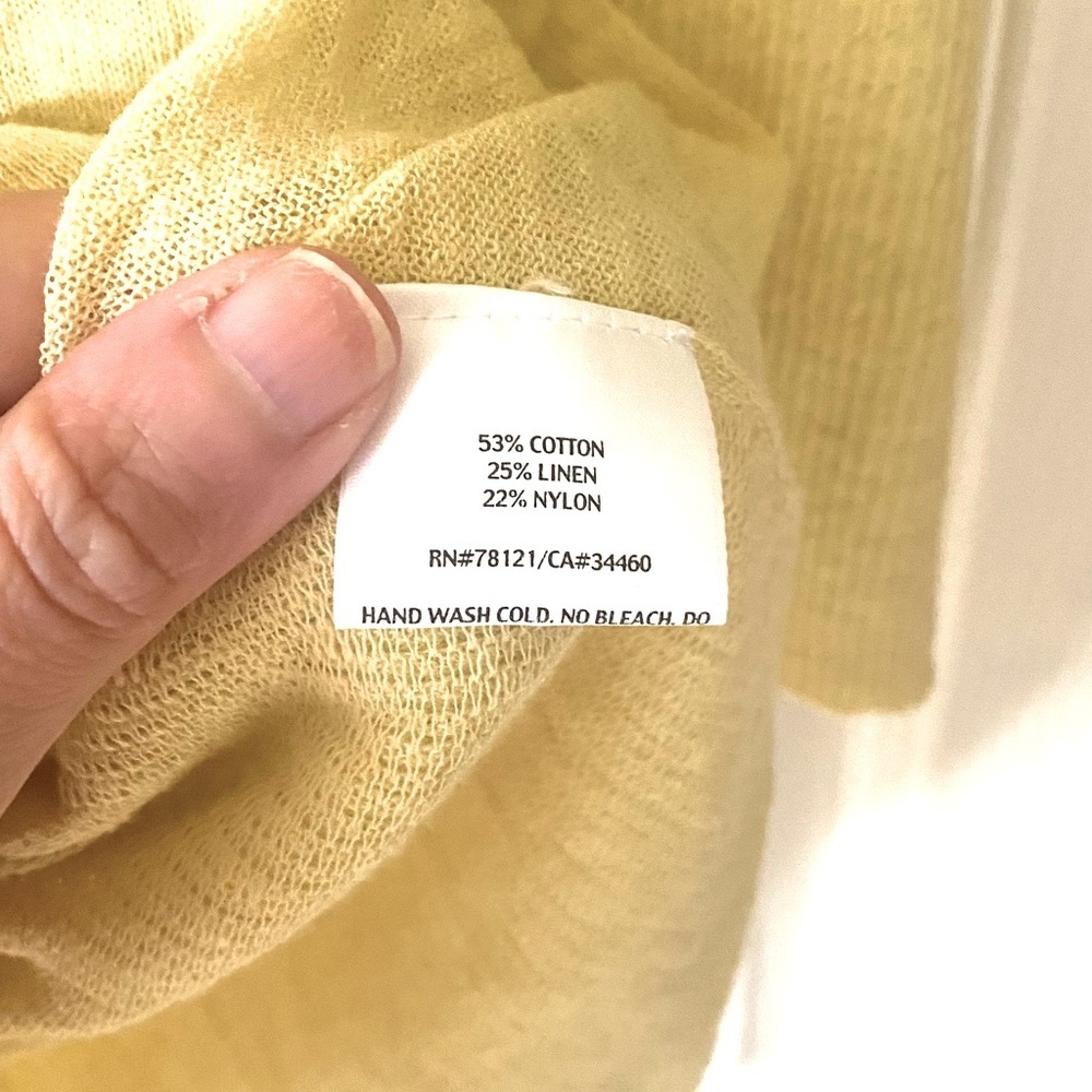 Eileen Fisher Deep V Neck Tunic - Picture 4 of 5